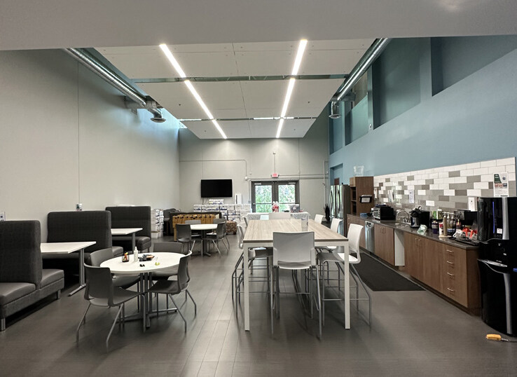 Expansive break room